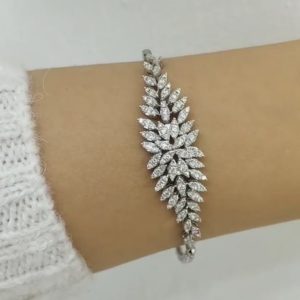 Outlet Diamond 1,57 Ct F-G Color Fantasy Bracelet