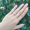 0,90 Ct E-F Renk Pırlanta Yarımtur Alyans - Görsel 2
