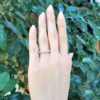 0.54 Ct  Pırlanta Yarımtur Alyans - Görsel 2