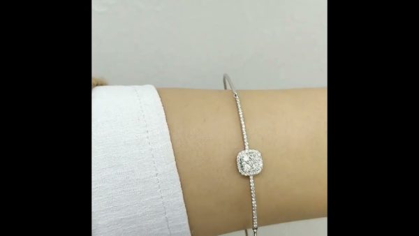 Outlet Diamond 0,46 Ct F-G Color Bracelet