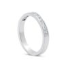 0.54 Ct F-G Color Diamond Half Band Eternity Wedding Ring - Image 2