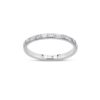 0.34 Ct F-G Color Diamond Baguette Ring