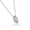 0.64 Ct Brown Diamond Marquise Solitaire Necklace - Image 2