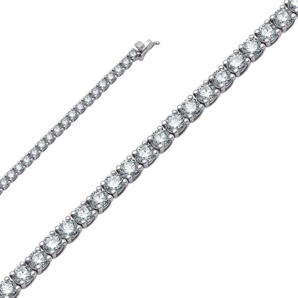8,70 Ct  HRD Sertifikalı Pırlanta Suyolu Bileklik