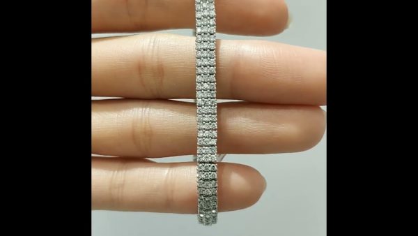 Outlet Diamond 4,93 Ct F-G Color Light Flood Bracelet