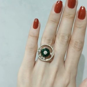 Outlet Diamond 0.69 Ct G-H Color Ring