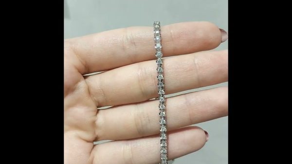 Outlet Diamond 2,02 Ct F-I Color Tennis Bracelet
