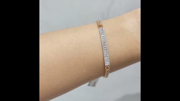 Outlet Diamond 0,83 Ct F-G Color Fantasy Bracelet