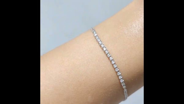 Outlet Diamond 0,29 Ct F-G Color Bracelet