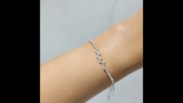 Outlet Diamond 0,33 Ct F-G Color Bracelet