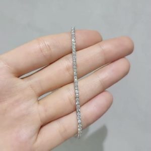 Outlet Diamond 2,33 Ct F-H Color Tennis Bracelet