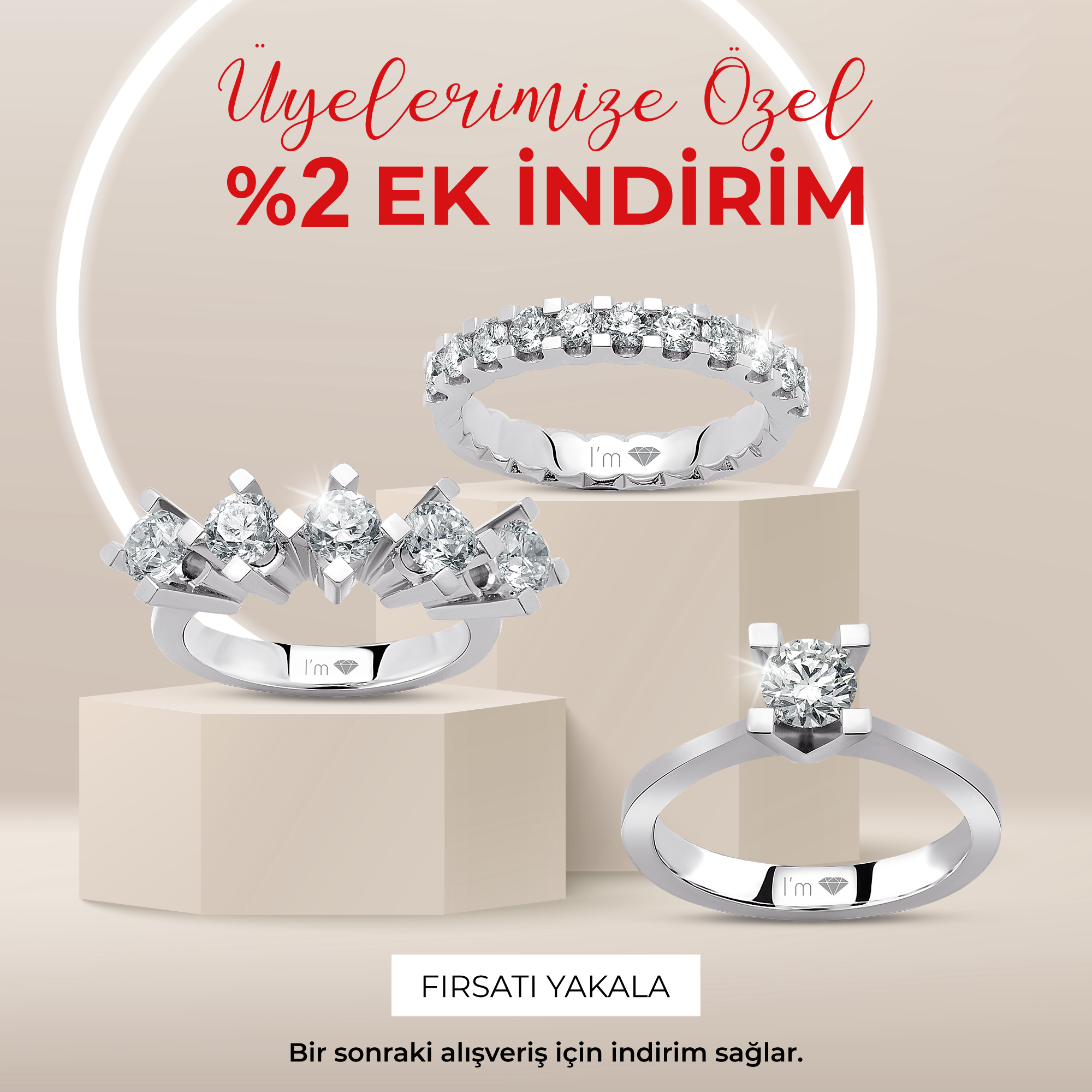 Im Diamond'a üye olun puan kazanın