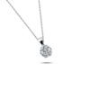 0,56 Ct Pırlanta Koronet Çiçek Set - Görsel 2