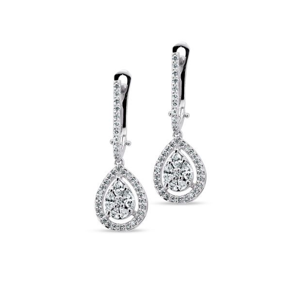 1,35 Ct Pırlanta Damla Set - Görsel 4