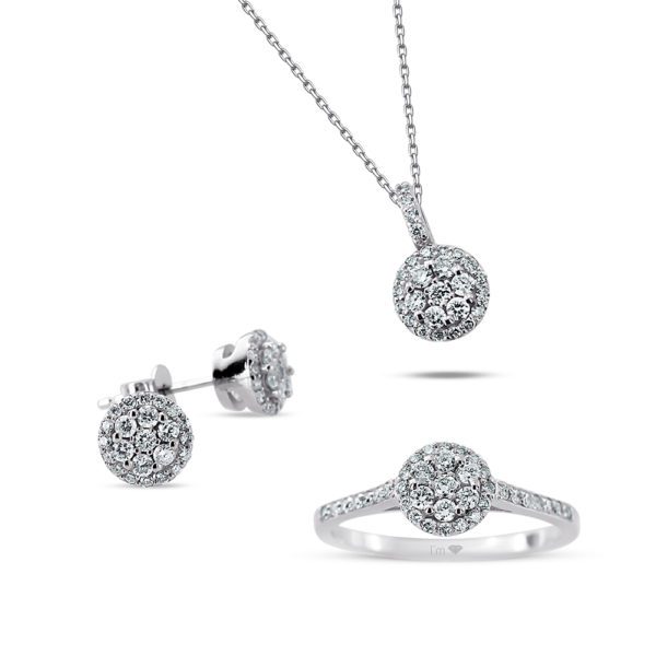 1,25 Ct Pırlanta Koronet Set