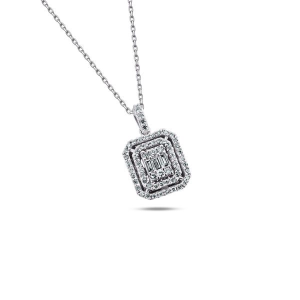 2,13 Ct Pırlanta Baget Fantezi Set - Görsel 2