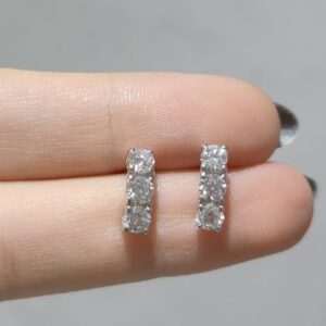 Outlet Pırlanta 1,08 Ct Tria Küpe