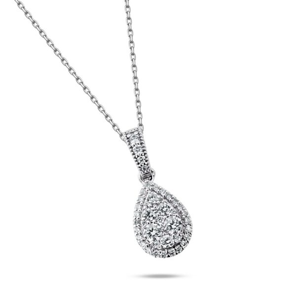 0,88 Ct Pırlanta Fantezi Damla Set - Görsel 2