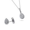 0,88 Ct Pırlanta Fantezi Damla Set