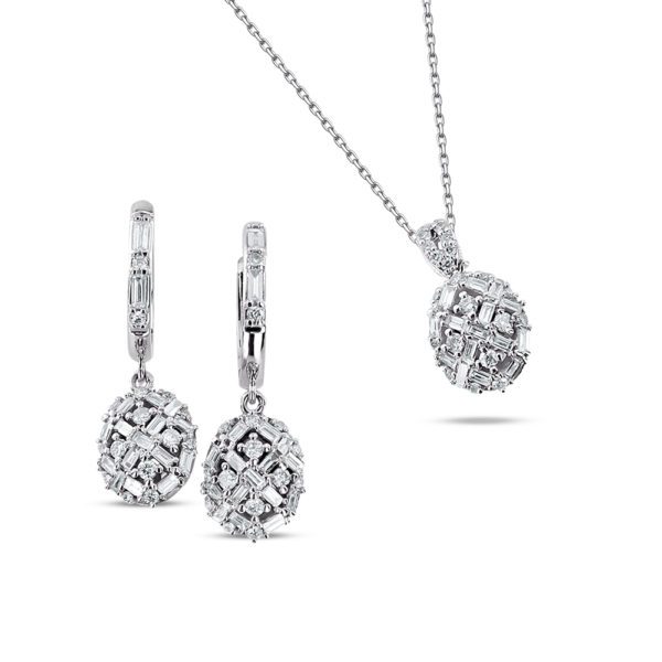 1,22 Ct Pırlanta Fantezi Set