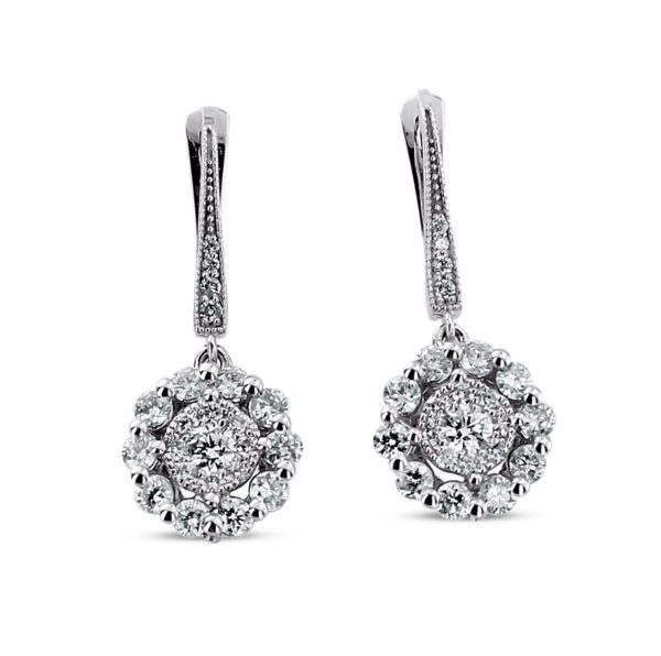 2,43 Ct Pırlanta Çiçek Set - Görsel 3