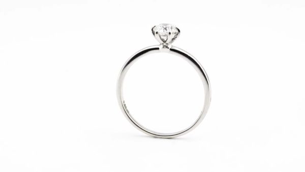 0.50 Ct D Color HRD Certified Diamond Solitaire Ring product video