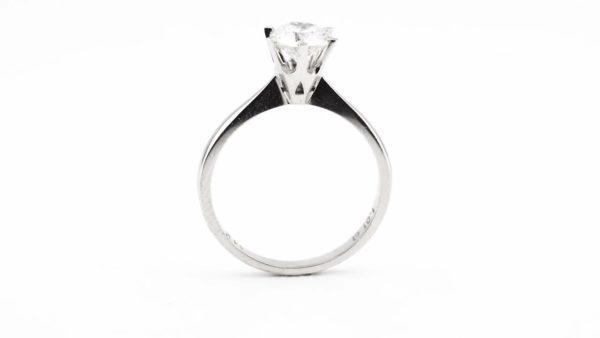 1.01 Ct F Color HRD Certified Diamond Solitaire Ring product video