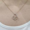 Outlet Pırlanta 0,32 Ct Kelebek Kolye - Image 2