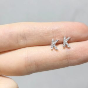 Outlet Pırlanta 0.13 Ct F-H Renk K Harf Küpe - ZL03118