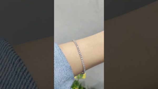 2.58 Ct Tennis Diamond Bracelet product video