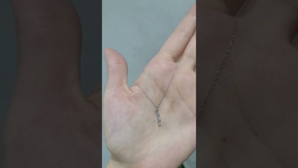 0.07 Ct Tria Diamond Necklace product video