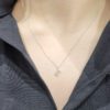 Outlet Pırlanta 0,05 Ct F-H Renk E Harf Kolye - KL02339