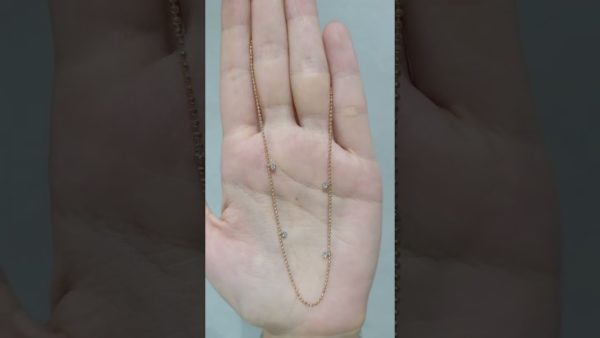 Pırlanta 0,10 Ct Rose Kolye ürün videosu