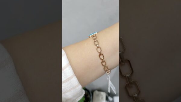 0.17 Ct S Initial Designer Diamond Bracelet product video