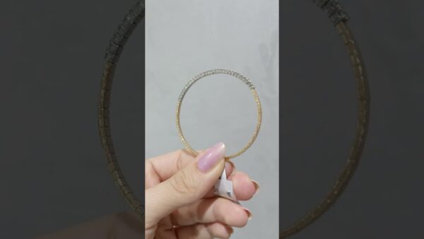0.98 Ct Rose Bangle Diamond Bracelet product video