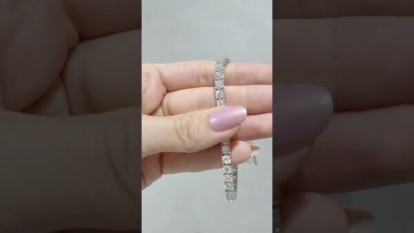 Pırlanta 12,08 Ct HRD Sertifikalı Suyolu Bileklik ürün videosu