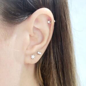 Outlet Pırlanta 0,25 Ct Tektaş Küpe