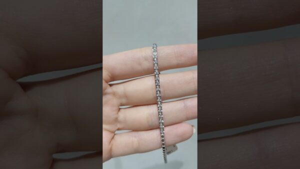 0.51 Ct Half-Tennis Diamond Bracelet product video