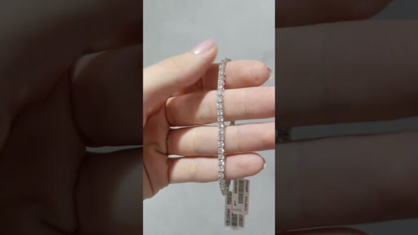 Pırlanta 5,00 Ct Suyolu Bileklik ürün videosu