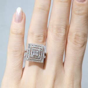 Outlet Pırlanta 0,66 Ct Fantezi Yüzük