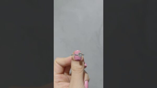 0.13 Ct Delicate Baguette Diamond Ring product video