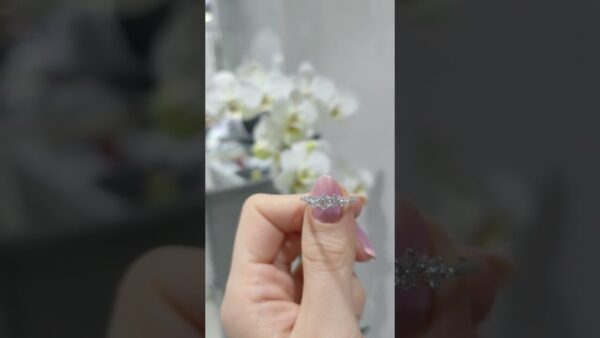 0.47 Ct Designer Solitaire Diamond Ring product video