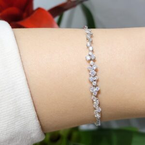 Outlet Pırlanta 0,66 Ct Fantezi Bileklik