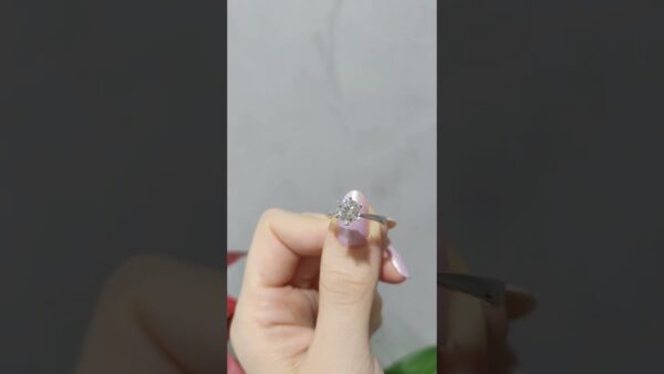 1.09 Ct E-Colour GIA-Certified Solitaire Diamond Ring product video