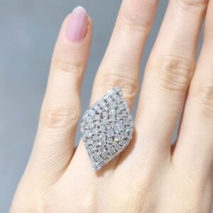 Outlet Pırlanta 2,52 Ct Fantezi Tasarım Yüzük