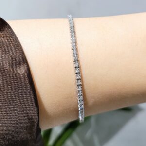 Outlet Pırlanta 0,50 Ct Yarım Suyolu Bileklik