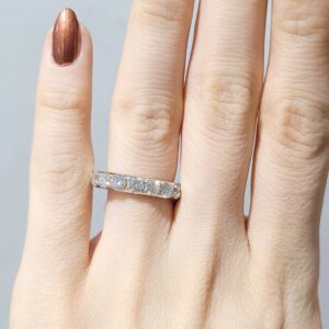 Outlet Pırlanta 1,33 Ct HRD Sertifikalı Yarımtur Yüzük