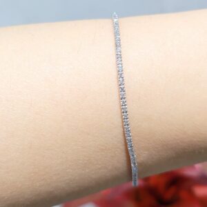 Outlet Pırlanta 0,98 Ct Suyolu Bileklik