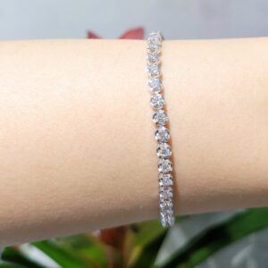 Outlet Pırlanta 3,62 Ct HRD Sertifikalı Suyolu Bileklik