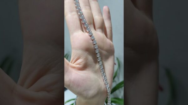 Pırlanta 9,50 Ct HRD Sertifikalı Suyolu Bileklik ürün videosu